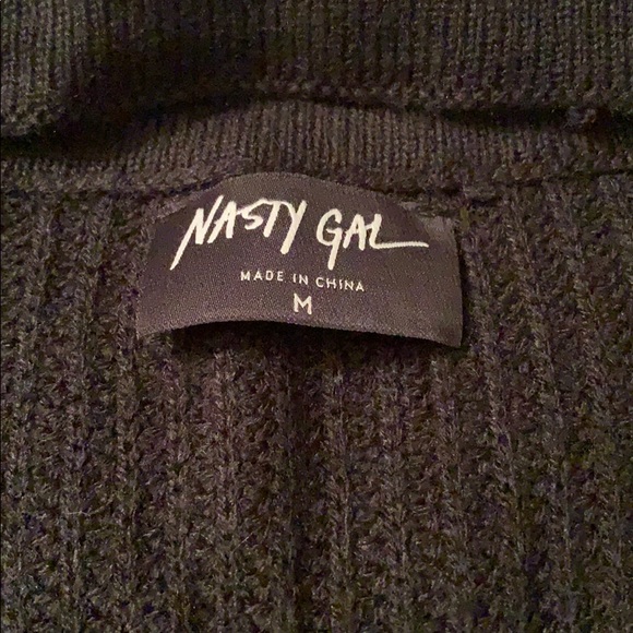 Cropped black Nasty Gal sweater - Picture 3 of 3